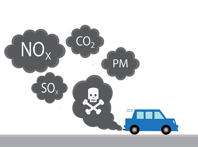 Diesel decline sees CO2 emissions rise to almost 3% to 124.5g/km