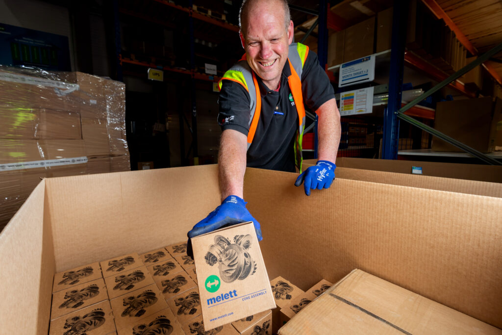 Melett Warehouse packing